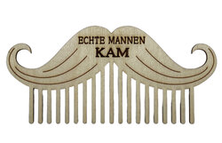 Echte mannen kam in de vorm van een snor