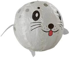 Ballon van japans rijstpapier - Witte zeehond