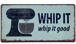 Rechthoekige magneet Whip it whip it good - 10 x 5 cm
