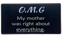 Magneet O.M.G. My mother was right about everything