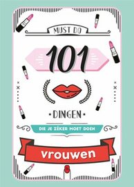 101 dingen die je als vrouw gedaan moet hebben - Hardcover boek