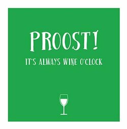 Proost it’s always wine o’clock – Citatenboek over wijn