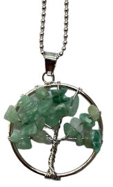 Tree of Life ketting Jade