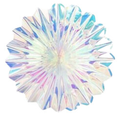 Plastic hanger cosmic fan met holografisch design