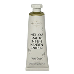 Handcrème Met jou mag in mijn handen knijpen