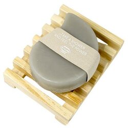 Body Wash Bar Take a shower and feel the Power - spons en houten tray