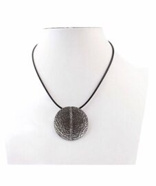 Verstelbare ketting met metalen hanger