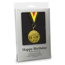 Medaille Happy Birthday