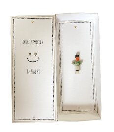 Don't Worry Be Happy doosje met zorgenpoppetje
