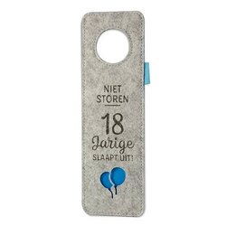 Deurhanger Niet storen 18 jarige - vilt