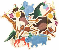 Vrolijke dieren feestslinger voor kinderen