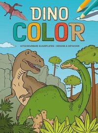 Kleurboek Dino color - Dinosaurussen