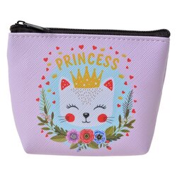 Roze portemonnee Princess - Kat