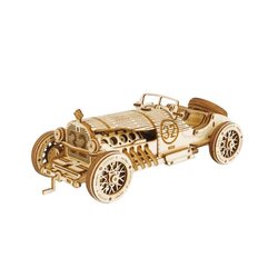 3D Houten constructie set Grand Prix Auto - Bouwpakket