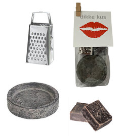 Cadeaupakketje Dikke Kus - amberblokje