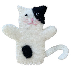 Vingerpop vilt - Poes