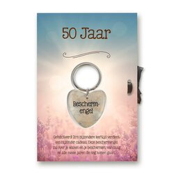 Sleutelhanger Beschermengel 50 Jaar