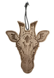 Houten hanger Giraf