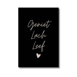 Geurzakje Geniet, Lach, Leef