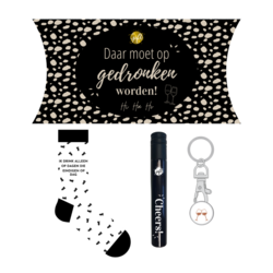 Cadeauset - Daar moet op gedronken worden - Wijn cadeauset