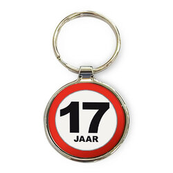  Sleutelhanger 17 Jaar