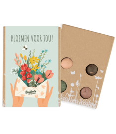 Bloembommetjes Giftbox Bloemen voor jou