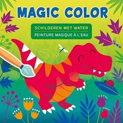 Kleurboek Magic color Waterkleurplaten - Schilderen met water