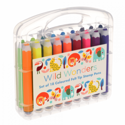 Stempelstiften Wild wonders - Stiften met stempels