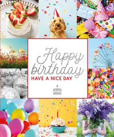 Boekje Happy Birthday