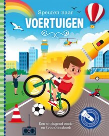 Kinderboek: Speuren naar voertuigen