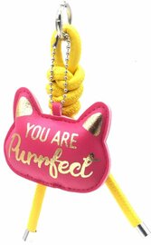Sleutelhanger You are Purrfect - roze