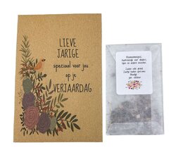 Zakje met bloemzaden - Lieve jarige speciaal voor jou 