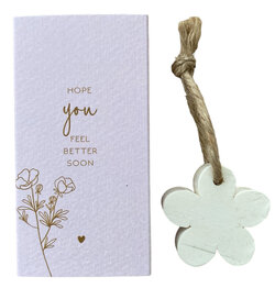 Hope you feel better soon - beterschap zeep