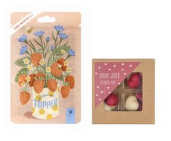 Complimenten thee - Je bent een topper en Chocolade hartjes 