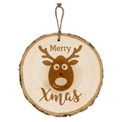 Merry xmas boomschijf Merry xmas boomschijf