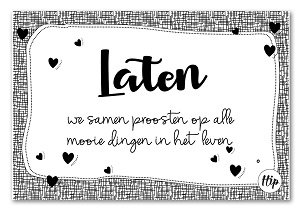 Laten we samen proosten... geurzakje Laten we samen proosten... geurzakje