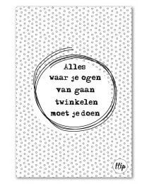 Alles waar je ogen van gaan twinkelen geurzakje Alles waar je ogen van gaan twinkelen geurzakje