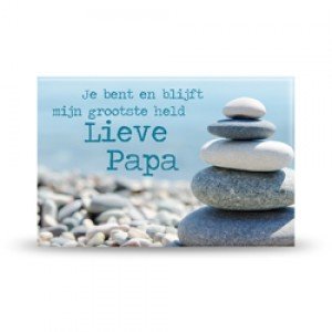 Magneet Lieve papa Magneet Lieve papa