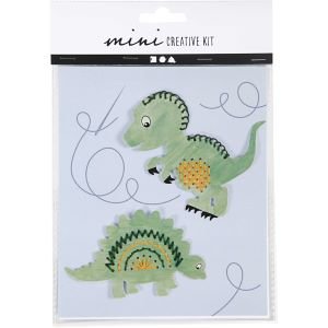 DIY Dinosaurus borduren DIY Dinosaurus borduren