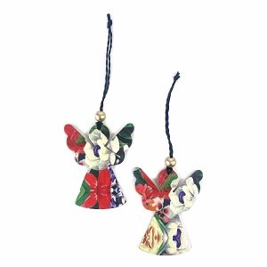 Papieren hangers Engel 2 stuks Papieren hangers Engel 2 stuks