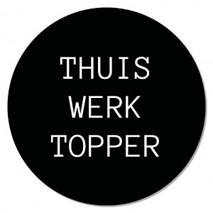 Muismat Thuiswerk topper
