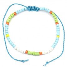 Armband met glaskralen Armband met glaskralen