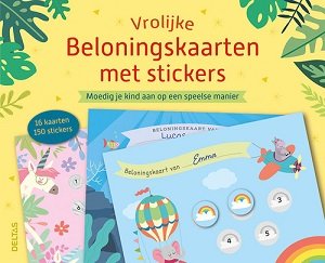 Vrolijke beloningskaarten met stickers Vrolijke beloningskaarten met stickers