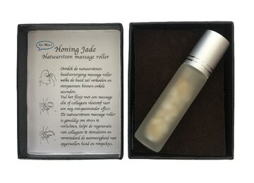 Massage roller natuursteen Honing Jade Massage roller natuursteen Honing Jade