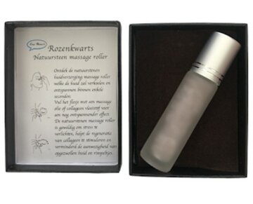 Massage roller natuursteen Rozenkwarts Massage roller natuursteen Rozenkwarts