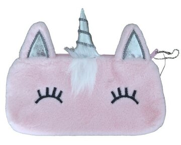 Etui eenhoorn - Roze