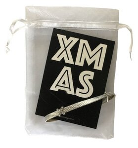 Kaartje met armband XMAS