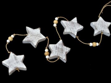 Slinger met sterren van hout