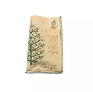 Zakje met zeep Running around the Xmas tress