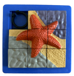 Schuifpuzzel Zeester 3d